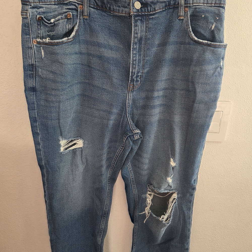 Abercrombie & Fitch Ultra High Rise Blue Jeans